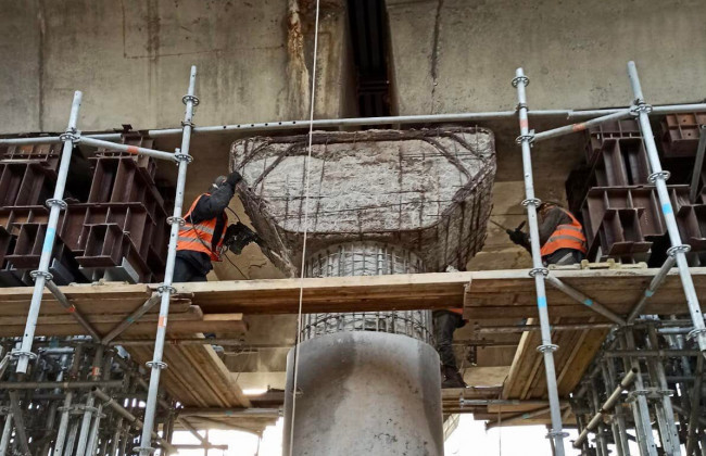 Очередной мост «устал»: в Киевавтодоре говорят, что идет ремонт