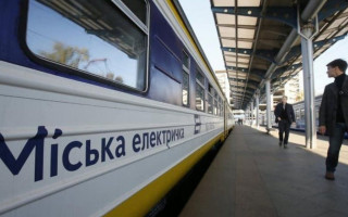 В Киеве отменили десяток рейсов городской электрички