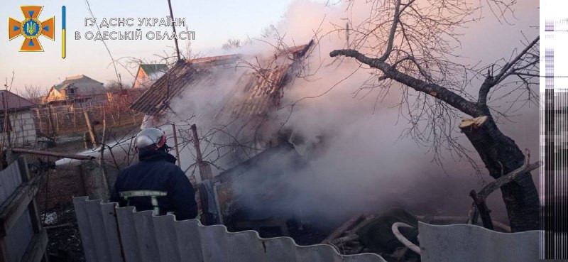 Смертельный пожар под Одессой: в доме нашли обгоревший труп