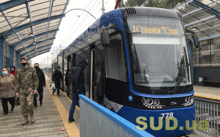 В Киеве скоростной трамвай изменит свой маршрут