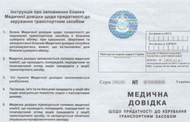 Электронные медицинские заключения: будущих водителей ждут новшества