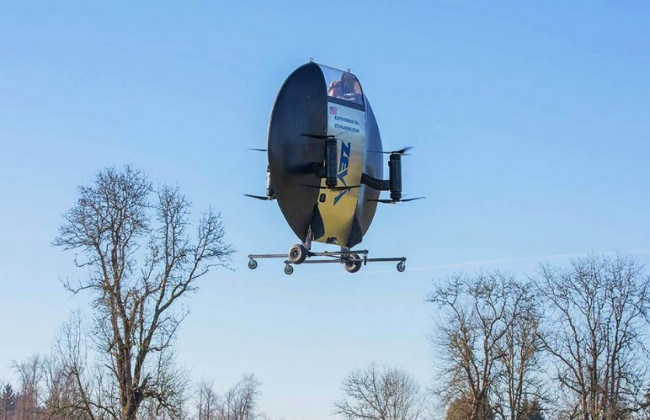 На видео попал полет американской «летающей тарелки»: ее можно будет купить