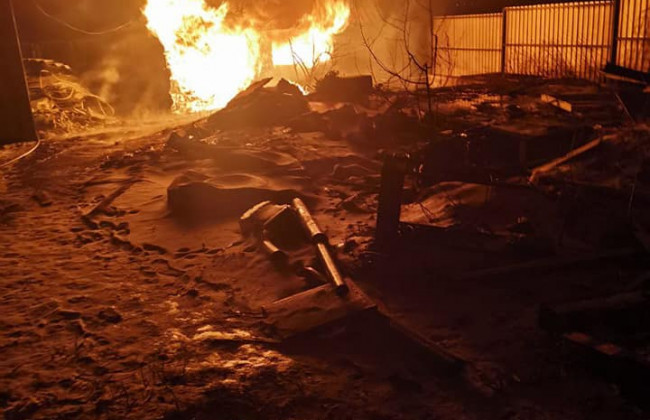 Под Киевом во время пожара погиб ребенок, пока его мать находилась в уборной