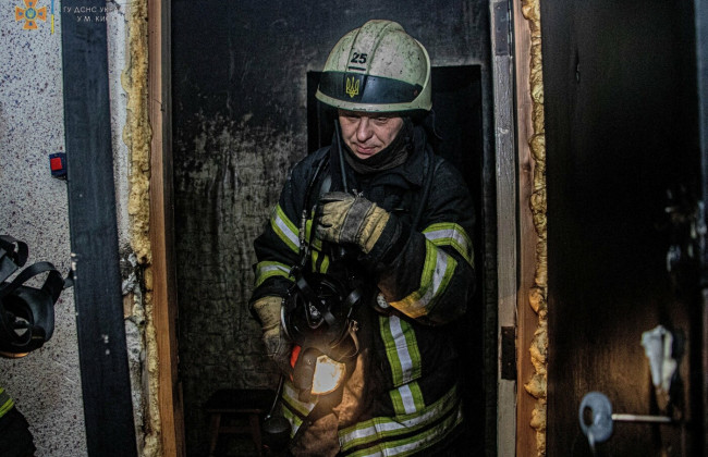 В Киеве произошел смертельный пожар