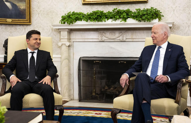 Стало известно, о чем будет говорить Зеленский с Байденом