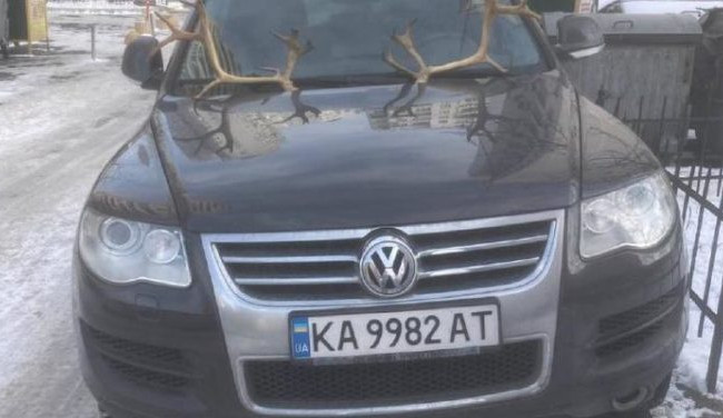 В Киеве оригинально проучили «героя парковки»