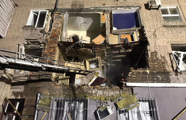 В Запорожье взорвался жилой дом: есть жертва и потерпевшие, фото