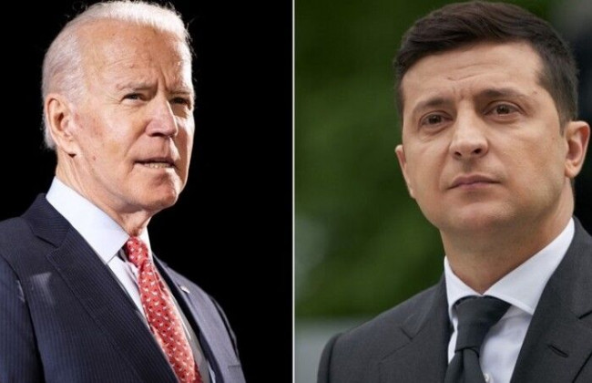 В Офисе Президента сообщили детали переговоров Зеленского и Байдена