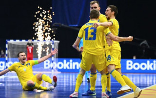 Сборная Украины пробилась в полуфинал Евро-2022 по футзалу
