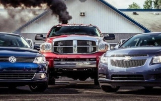 Рухнули продажи дизельных и газовых автомобилей