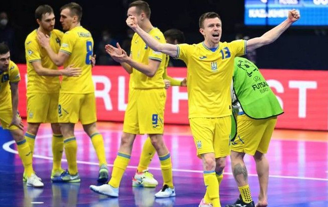 Украина сразится с Россией за путевку в финал чемпионата Европы по футзалу
