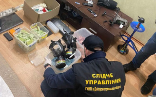 В Днепропетровской области полицейские «накрыли» нарколабораторию с ежемесячным оборотом в миллион гривен