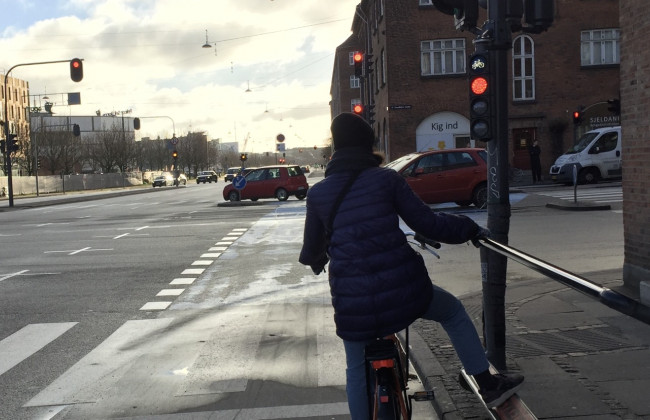 В Украине хотят установить новые светофоры для велосипедистов