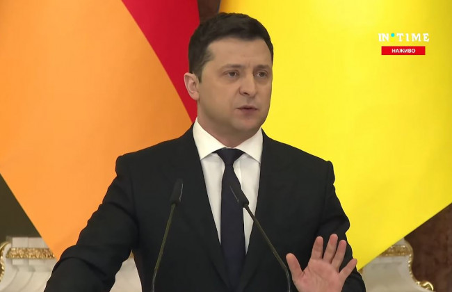 Зеленский об эвакуации западных дипломатов во Львов: «Это большая ошибка»