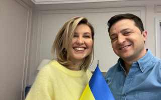 Зеленский организовал флешмоб ко Дню единства, фото