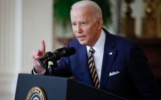 Байден выступил с обращением по Украине