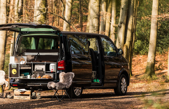 Volkswagen представил кухню-кровать для путешественников