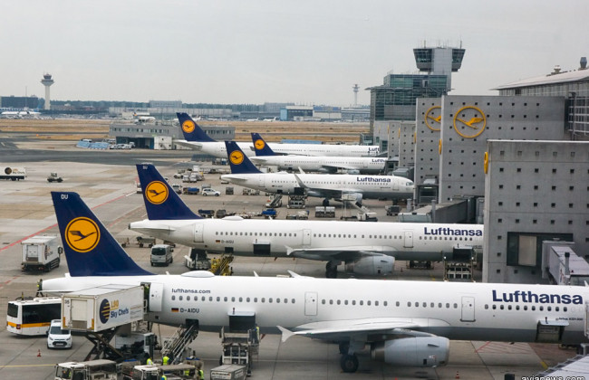 Lufthansa приостанавливает полеты в Киев с 21 февраля