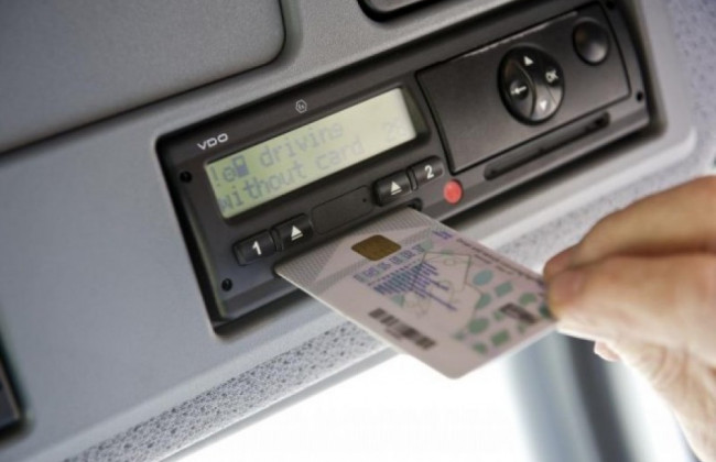 Придумали решение проблемы вождения без карты в тахографе