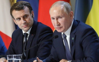 Макрон и Путин планируют договориться о прекращении огня на Донбассе