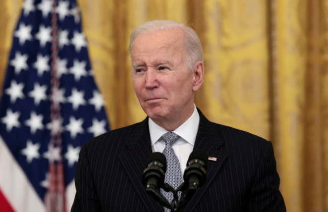 Байден выступает с заявлением по Украине, трансляция