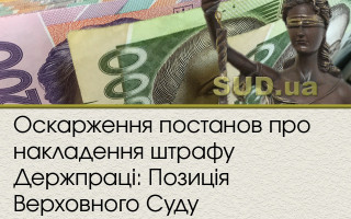 Оскарження постанов про накладення штрафу Держпраці: Позиція Верховного Суду