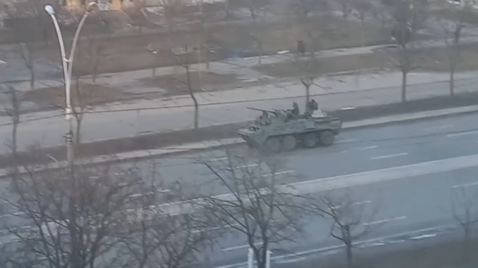 Сумчане сообщают о танках РФ в центре города