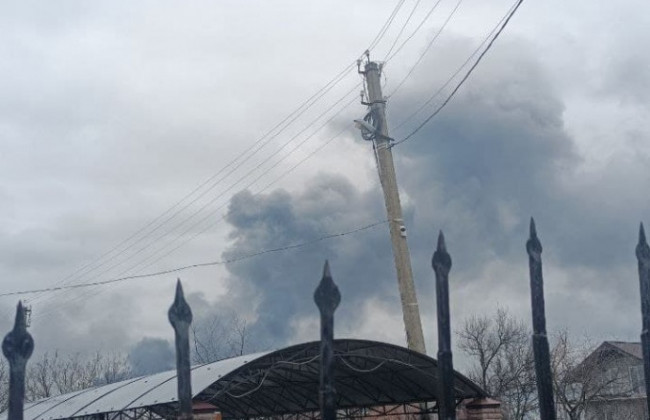 В Гостомелі все ще йде бій: ОНОВЛЕНО