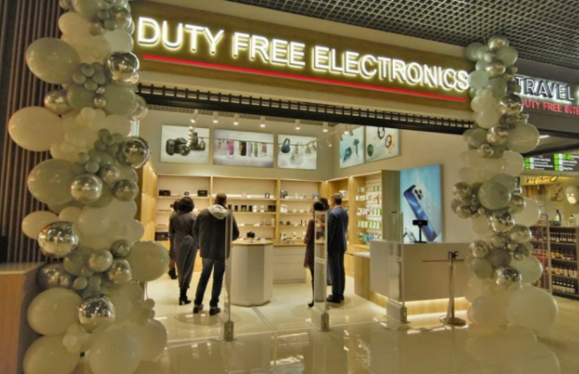 В аэропорте «Киев» открыли первый в Украине электронный Duty-Free