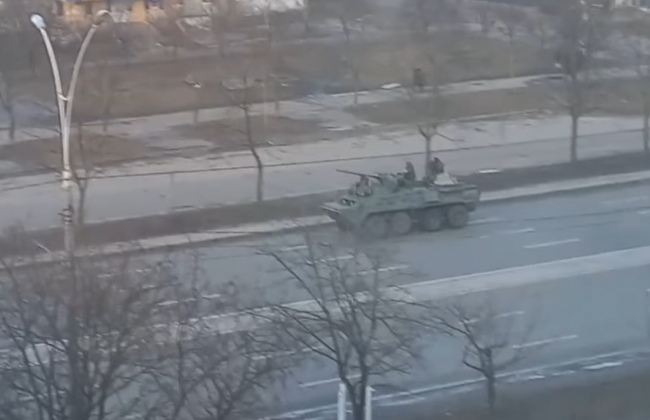 Сумчане сообщают о танках РФ в центре города