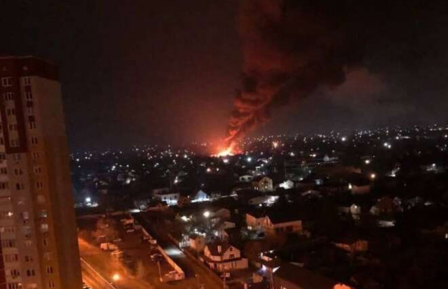 Над Киевом сбили вражеский летательный аппарат