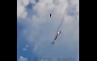 Воздушное сражение под Харьковом: украинский пилот сбил российский истребитель, видео