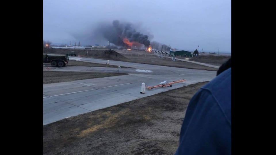 В Ростовской области взорвали военный аэродром, фото