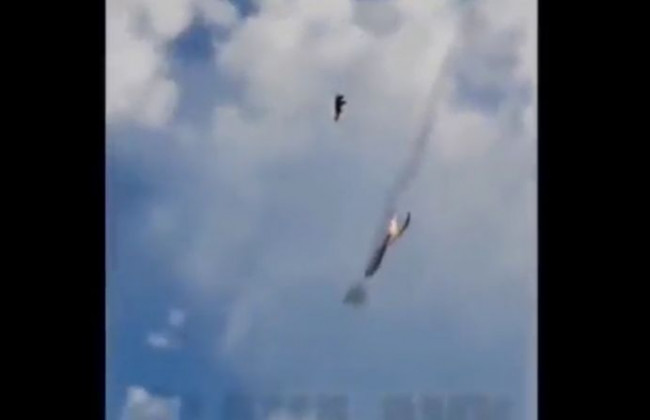 Воздушное сражение под Харьковом: украинский пилот сбил российский истребитель, видео