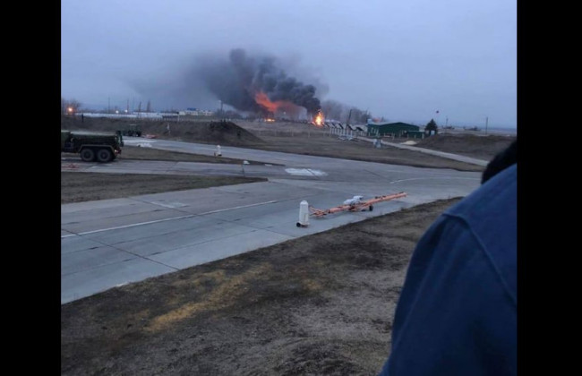 В Ростовской области взорвали военный аэродром, фото