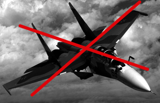 Украинские военные сбили российский истребитель Су-30 СМ