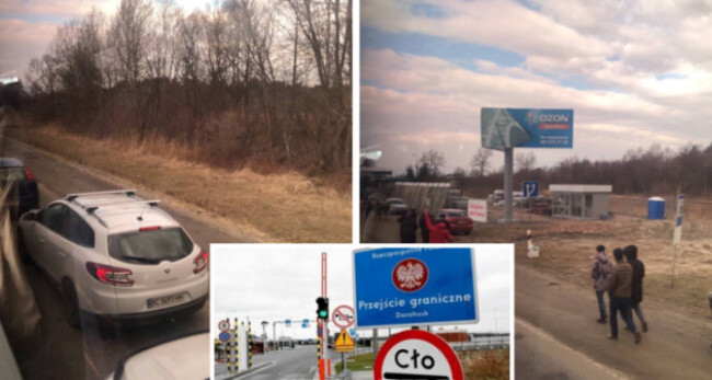 Огромная очередь, многих не пускают: что происходит на границе с Польшей