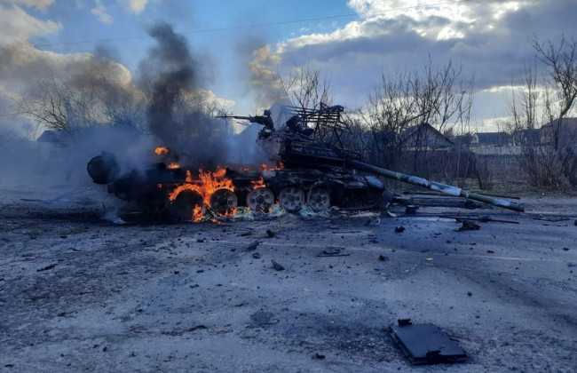 ВСУ захватили несколько танков РФ под Черниговом