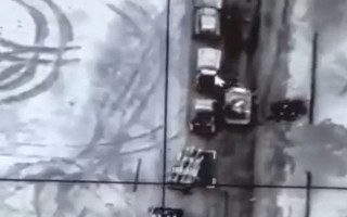 Байрактар уничтожил российский БУК: видео момента удара