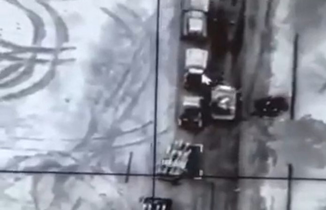 Байрактар уничтожил российский БУК: видео момента удара