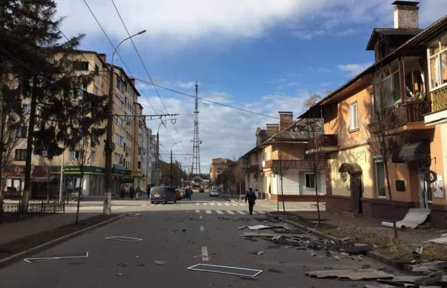 Россия нанесла удар по центру Чернигова: фото