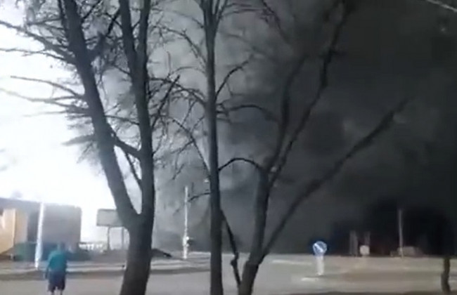 Последствия обстрелов русских оккупантов в Чернигове: видео