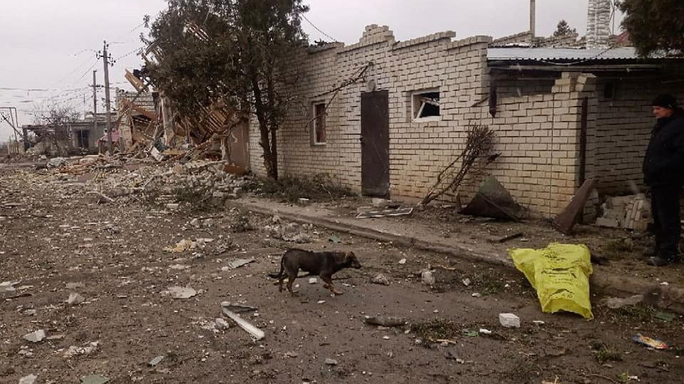 Дачное пострадало от агрессии РФ: поврежден газопровод и 9 домов