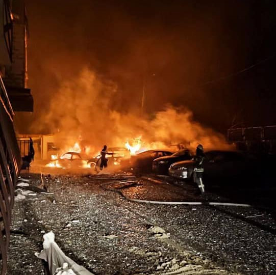 За добу на Харківщині було ліквідовано 24 пожежі, спричинених ворожими обстрілами