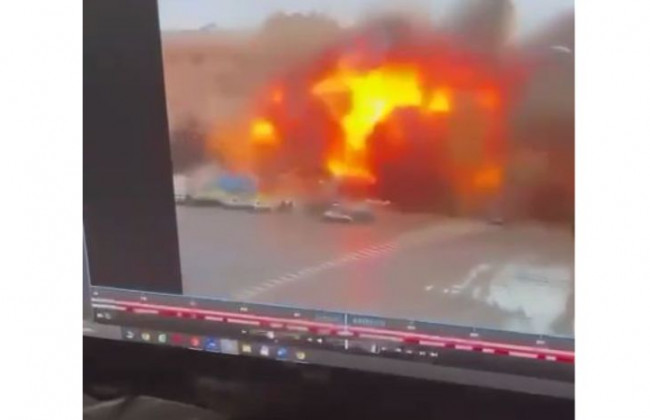 Россия совершила авиаудар по Харьковской облгосадминистрации, видео