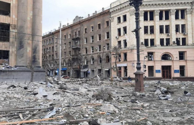 Глава ХОГА обратился к харьковчанам после авиаудара, видео