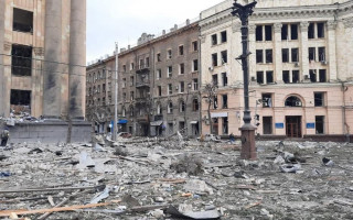 Внаслідок обстрілу Харківської ОДА постраждало 6 осіб, з них 1 дитина, — ДСНС