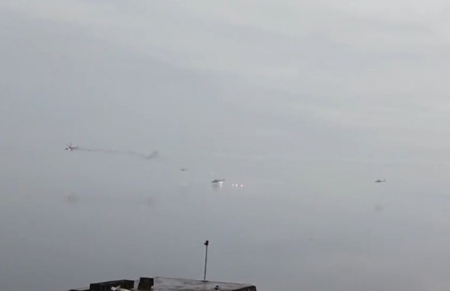 ВСУ сбили еще два российских вертолета: момент взрыва попал на видео