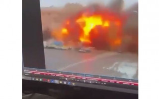 Россия совершила авиаудар по Харьковской облгосадминистрации, видео
