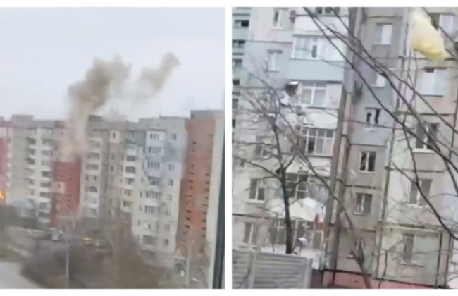 В Херсоне снаряды РФ попали в жилые дома, — ГСЧС